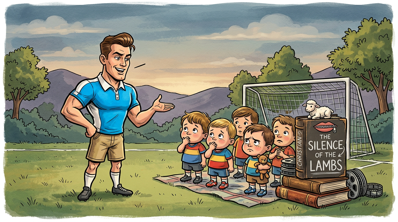 YOUTH SOCCER CHAD TELLS TODDLERS 'SILENCE OF THE LAMBS' IS A NICE CHRISTIAN FILM ABOUT MOUTHS