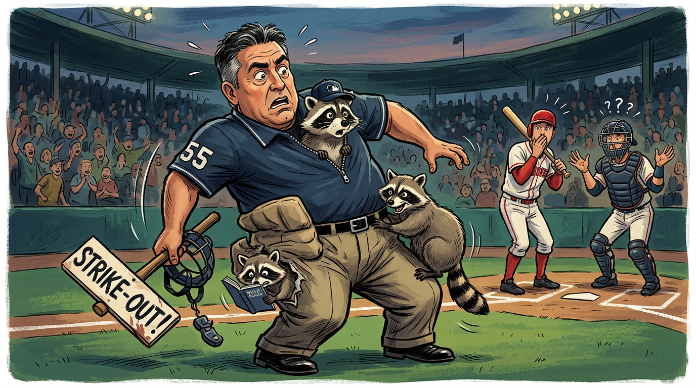 New MLB Tracking Data Reveals Umpire Angel Hernandez is Actually Three Raccoons