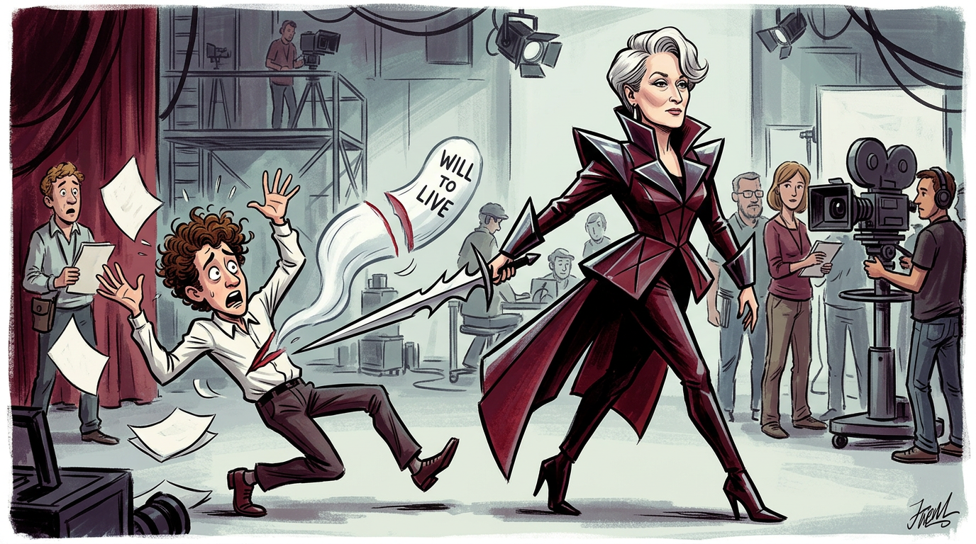 MERYL STREEP’S DEVIL WEARS PRADA 2 COSTUME SO SHARP IT ACCIDENTALLY SEVERED AN ASSISTANT’S WILL TO LIVE