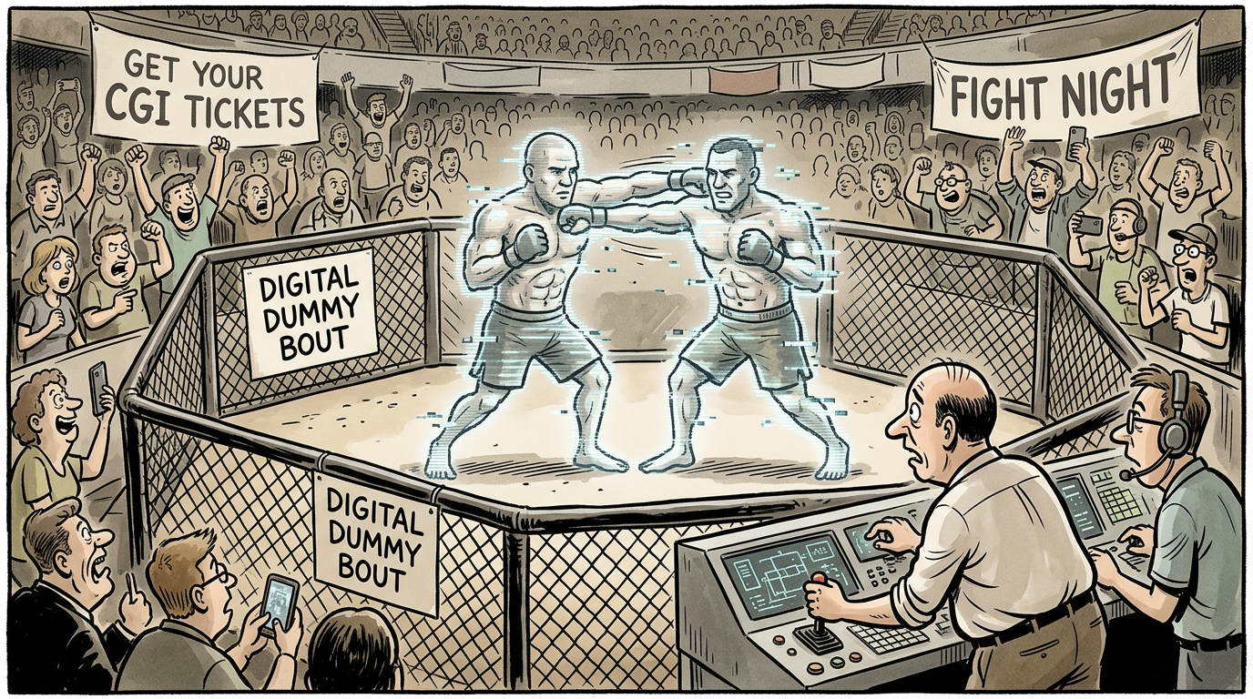 UFC Heavyweights Replaced by Realistic CGI Projections