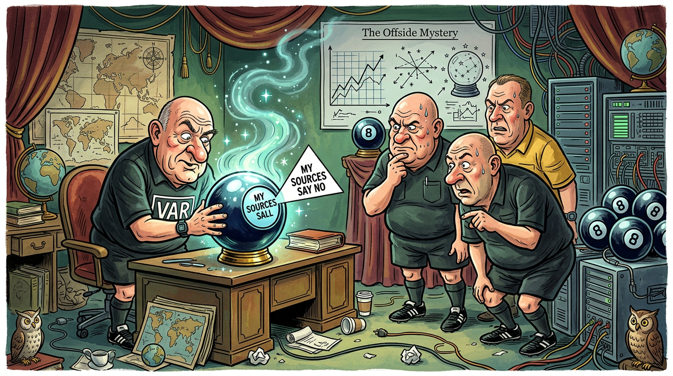 Premier League VAR Now Using Magic 8-Ball to Determine Offside Calls