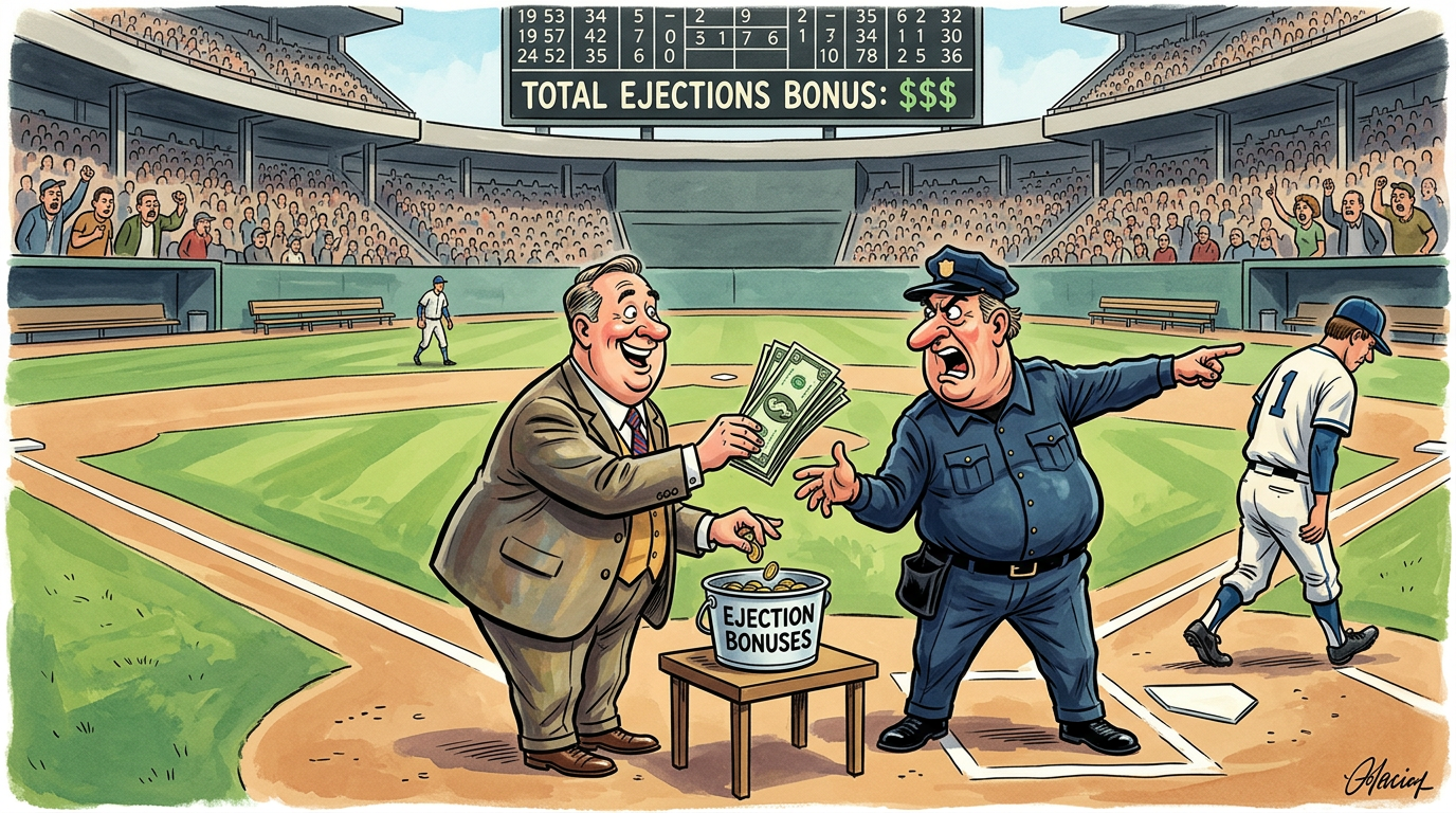 MLB Umpires Now Receiving 'Performance Bonuses' for Ejections